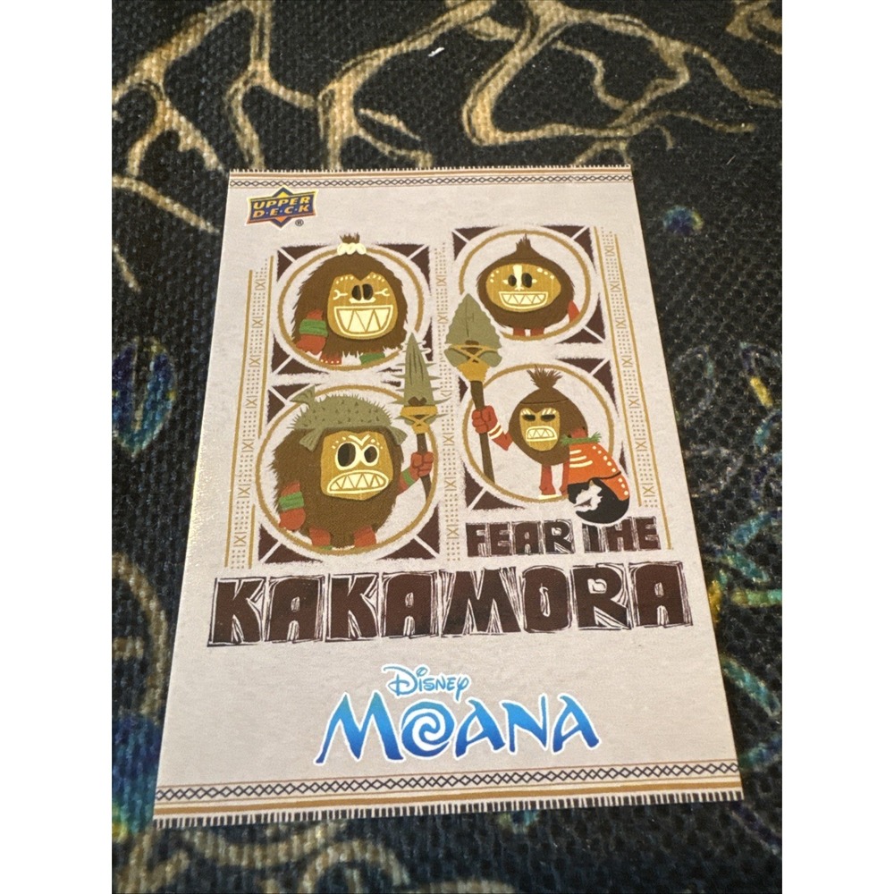 Disney Moana Kakamora #07 Movie Collector Trading Card Upper Deck
